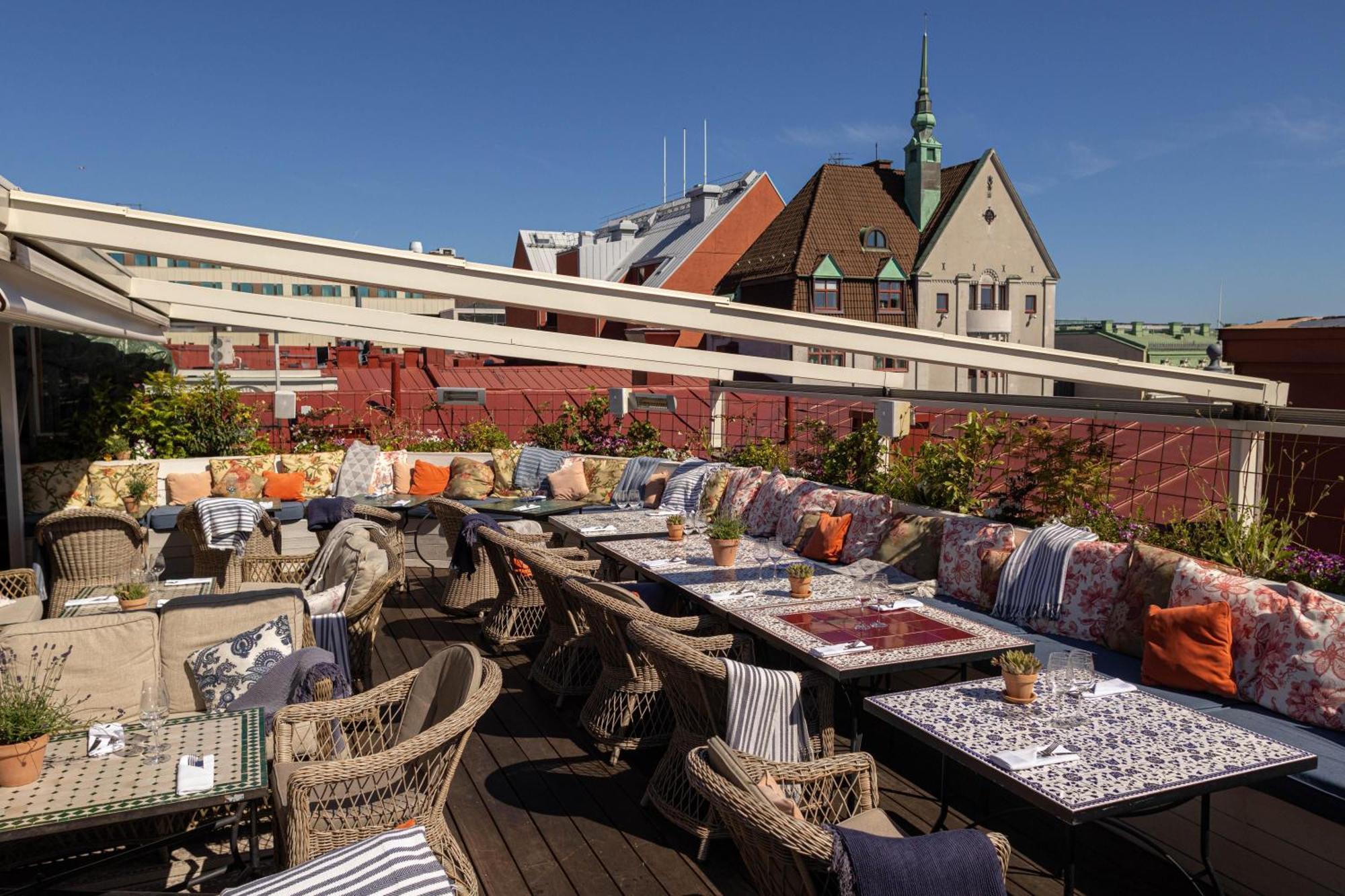 Hotel Pigalle Гьотеборг Екстериор снимка The rooftop terrace